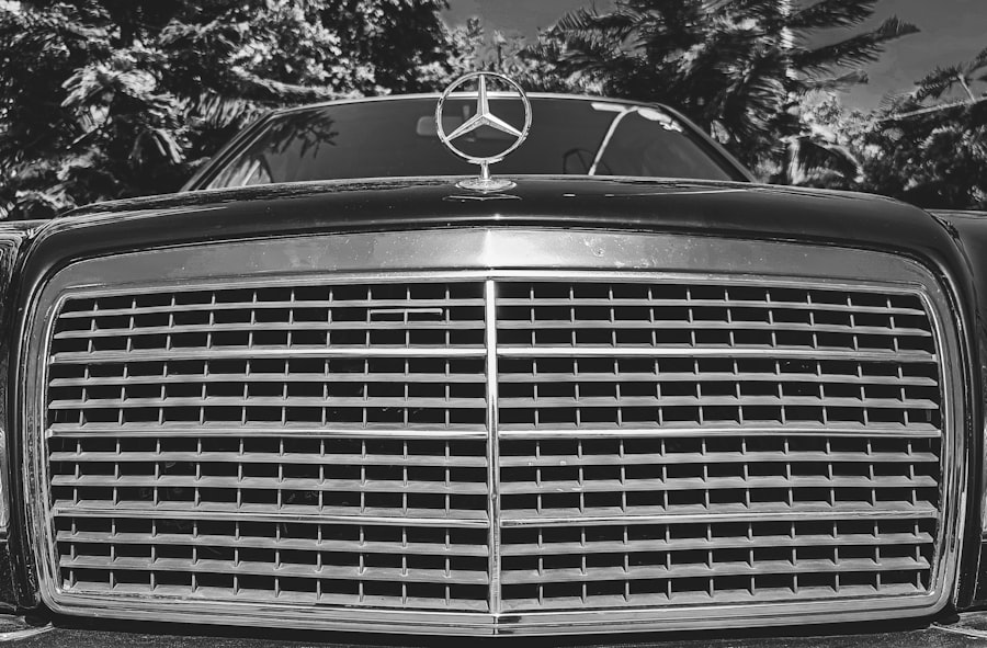 old Mercedes CClass
