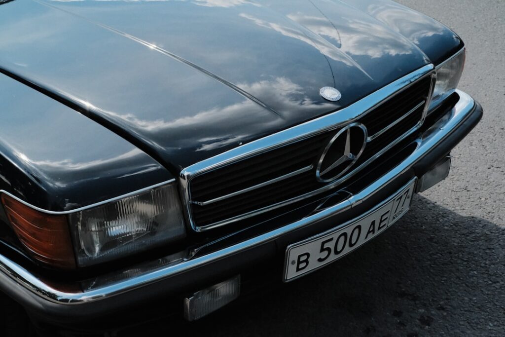 Photo old Mercedes CClass